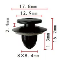Patent kárpit díszléc burkolat 90467-A0007