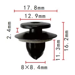 Patent kárpit díszléc burkolat 90467-A0007