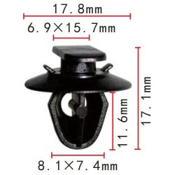 Patent kárpit díszléc burkolat DEL1251