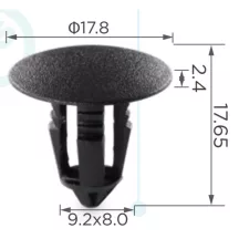 Patent rögzítő DEL1254