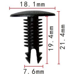 Patent rögzítő DEL1255