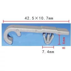 Patent vezetékrögzítő 91512-SE0-003