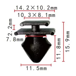 Patent díszléc 856534