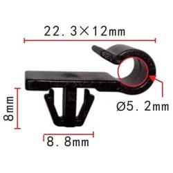 Patent Cső és Vezetékrögzítő BS143