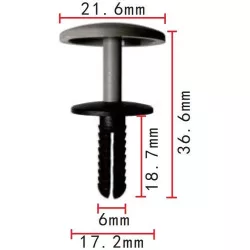 Patent Lökhárító Burkolat  DEL1422