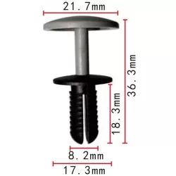 Patent Lökhárító Burkolat  DEL1427