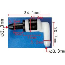 Csőcsatlakozó L idom DEL1475