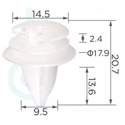 BMW Ajtó Kárpit Patent 5141197350