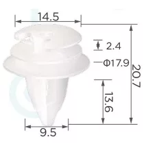   Prémium ajtókárpit rögzítő patent BMW modellekhez 5141197350