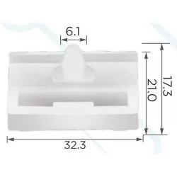 BMW Küszöb Diszléc Patent 51718184574