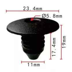 Patent karosszéria burkolat 1H0867199