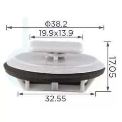 Mazda Küszöb Díszléc Patent BP4L-51-SJ3