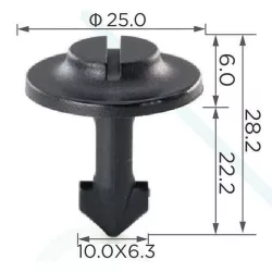 Patent Lökháritó Szigetelés-Tömités Burkolat Műszerfal 4A0805121A
