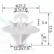 Díszléc Patent 85654