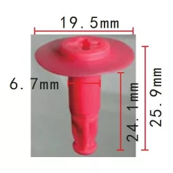 Patent rögzítő DEL1596
