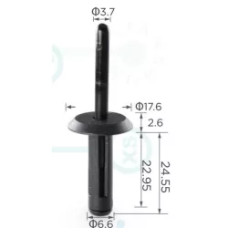 Műanyag szegecs 10109689