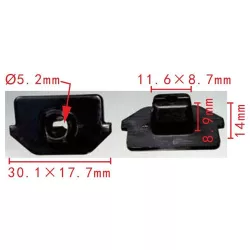 Patent lökhárító karosszéria 52535-50060