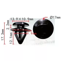 Patent Kárpit Díszléc Burkolat 90913-0109