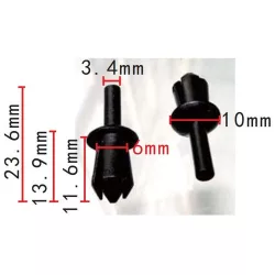 Patent Lökháritó karosszéria burkolat N0385012 