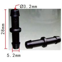 Csőcsatlakozó egynes idom DEL1751