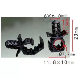 Patent Cső és Vezetékrögzítő DEL1753