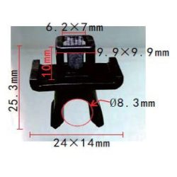 Patent rögzítő DEL1802