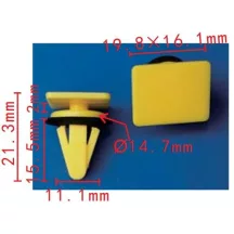   Patent Burkolat Karosszéria Szigetelés- Tömítés 87756-4A000