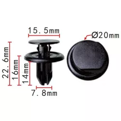 Patent Légszűrő rögzítő BGV4-56-145