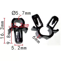 Patent Gépháztető kitámasztó pálca D001-56-731