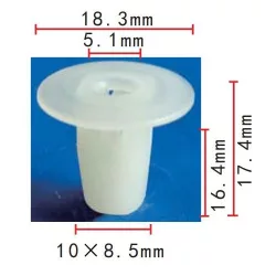 Patent műanyag alátét 90189-A0011