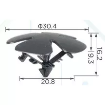 Patent Karosszéria Szigetelés- Tömítés 91501-SWA-003