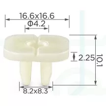 Patent műanyag anya 68425-H5000