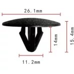 Patent Lökhárító Burkolat 81126-37010