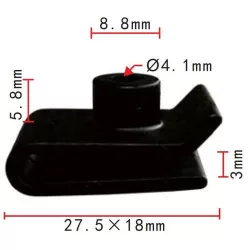 Műanyag lemezanya 90179-05060