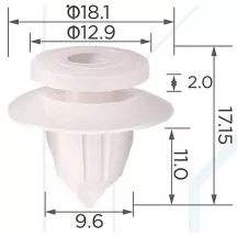 Patent rögzítő 90467-10162