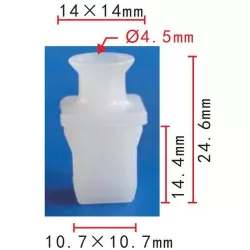 Önmetsző csavar alatti betét DELC384