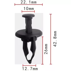 Patent Lökháritó Burkolat Karosszéria Szigetelés-Tömités 14103461