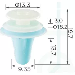 Patent Kárpit Díszléc Burkolat 67771-22010