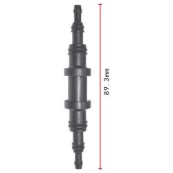 Csőcsatlakozó egynes idom DEL419