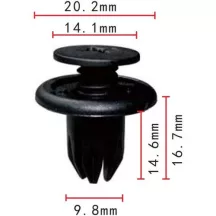  Patent Lökháritó Szigetelés-Tömités Díszléc Karosszéria 91503-SP0-003