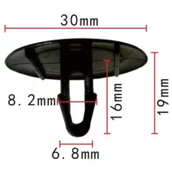 Patent Karosszéria Szigetelés-Tömités 90467-08081