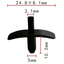 Patent Lökhárító Kárpit Burkolat 9133073-8