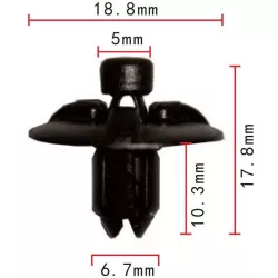 Patent rögzítő DELC834
