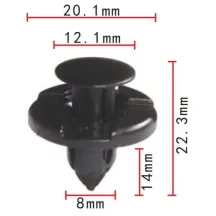 Patent Lökhárító Burkolat Karosszéria 01553-09321