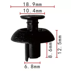 Patent Lökhárító Burkolat 90467-07211