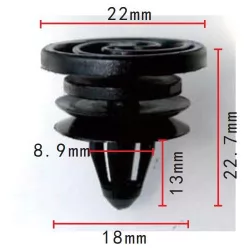 Patent Kárpit 6K0868243C