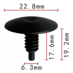 Patent Kárpit Karosszéria Burkolat 1H0819055B01C