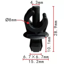 Patent Gépháztető kitámasztó pálca 6N0823397C