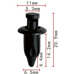 Patent Lökháritó Szigetelés-Tömités Kárpit 90467-07108-C0