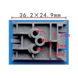 Patent rögzítő DEL966